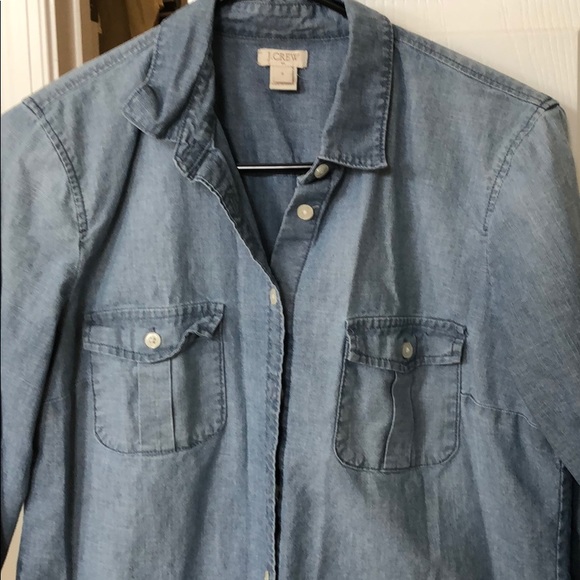 J crew denim button up - Picture 3 of 3